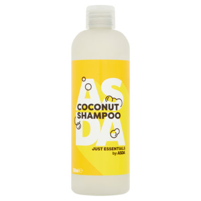ASDA coconut shampoo 500ml, UK version