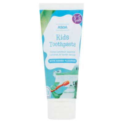 ASDA Kids Toothpaste 3-5 Years 75ml - British product