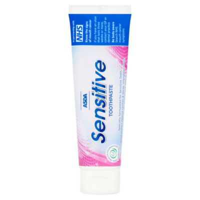 ASDA sensitive toothpaste 100ml - British product