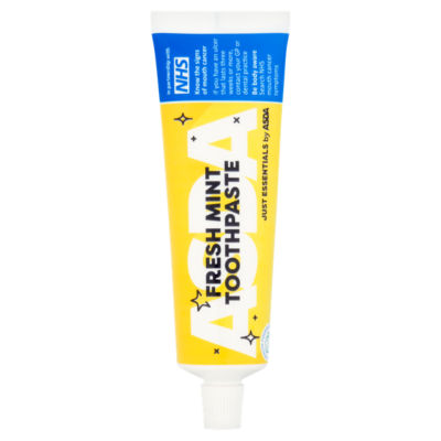 ASDA fresh mint toothpaste 100ml, UK version