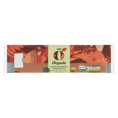 ASDA organic wholewheat spaghetti 500g - British product