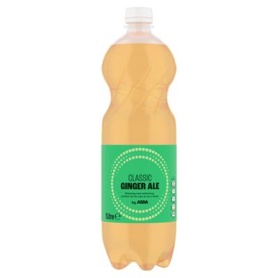 ASDA Classic Ginger Ale 1 Litre - British product