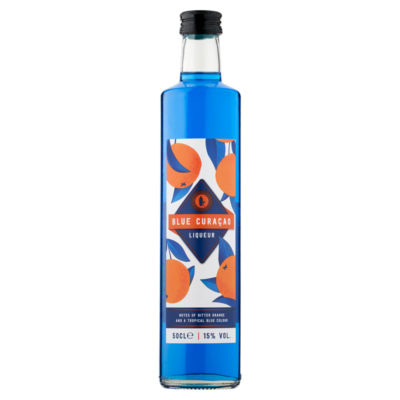 ASDA Blue Curaçao Liqueur 50cl - British product