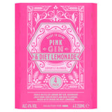 ASDA Pink Gin and Diet Lemonade canned cocktail 4 x 250ml - British product