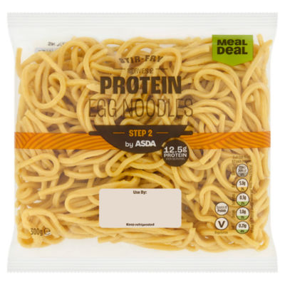 ASDA Protein Egg Noodles 300g (British brand)