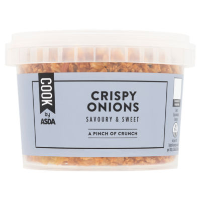 COOK by ASDA Crispy Onions 100g - British product