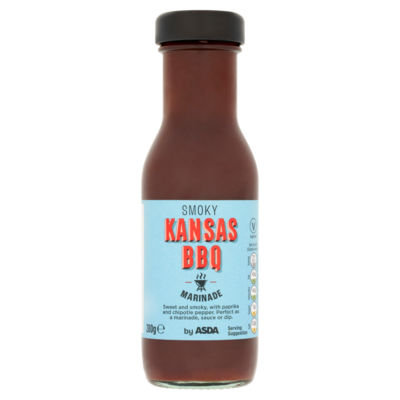 ASDA Smoky Kansas BBQ Marinade 280g - British product
