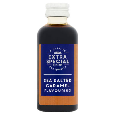 ASDA sea salted caramel flavouring 60ml - British product