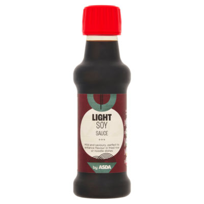ASDA light soy sauce 150ml - British product
