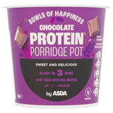 ASDA chocolate protein porridge pot 70g - British product