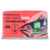 ASDA sun-dried tomato tuna with extra virgin olive oil canned tuna 80g - British product
