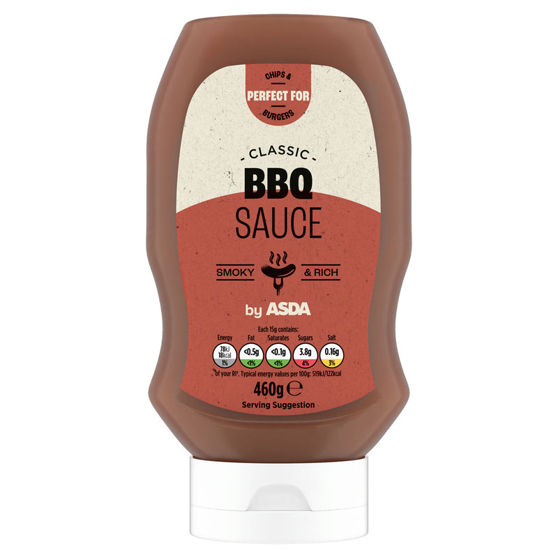 ASDA Classic BBQ Sauce traditional 460g - British product