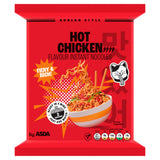ASDA hot chicken instant noodles 100g, UK version