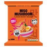 ASDA miso mushroom instant noodles 100g, UK version
