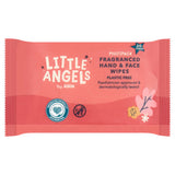 LITTLE ANGELS by ASDA fragranced hand and face wipes 4 pack, UK version