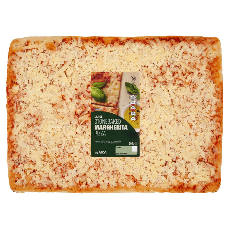 ASDA Large Stonebaked Margherita Pizza 503g - British product