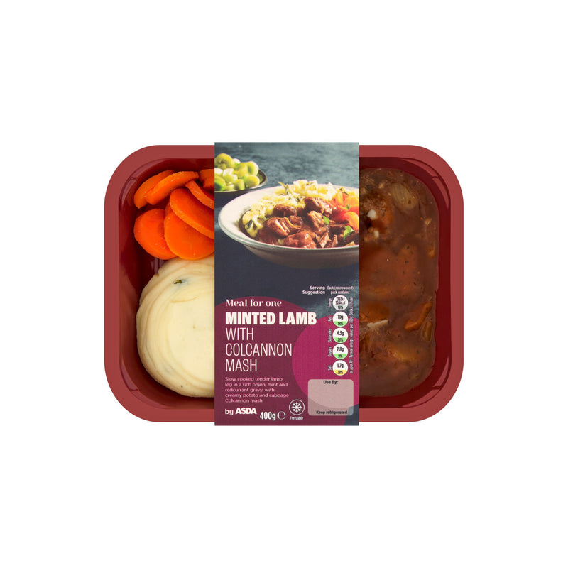 ASDA Minted Lamb Ready Meal 400g - British product