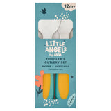 ASDA toddler cutlery set with fork and spoon for 12+ months, UK version