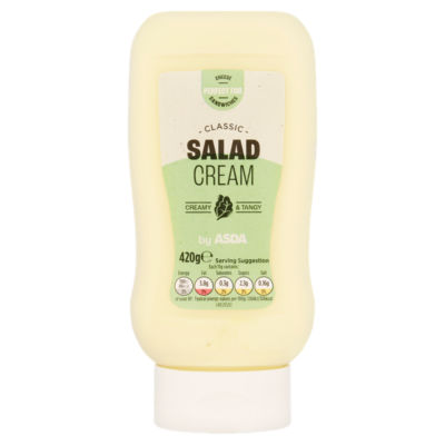 ASDA Classic Salad Cream 420g - British product