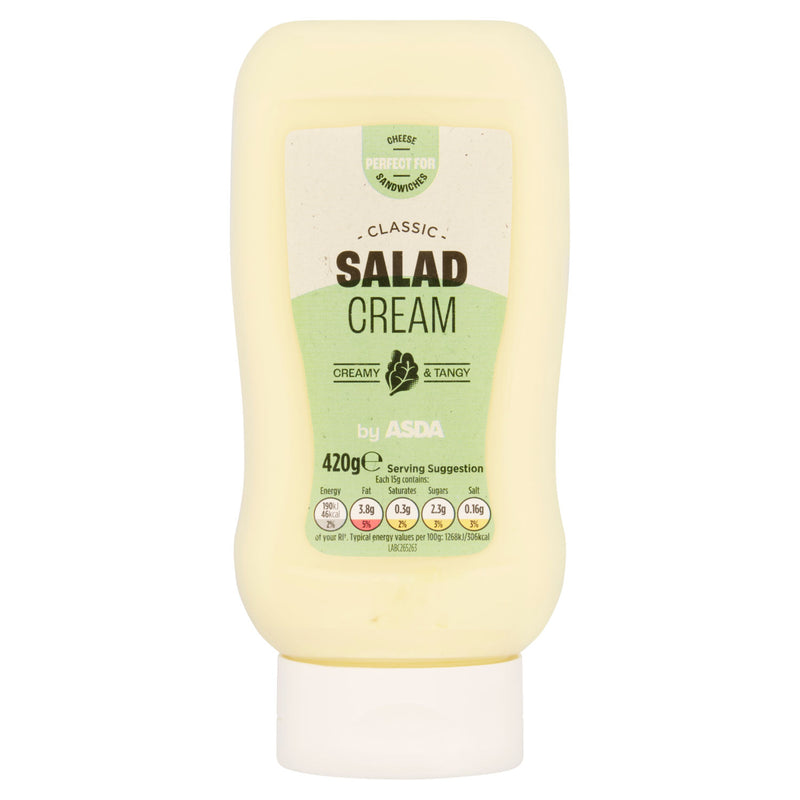 ASDA Classic Salad Cream 420g - British product
