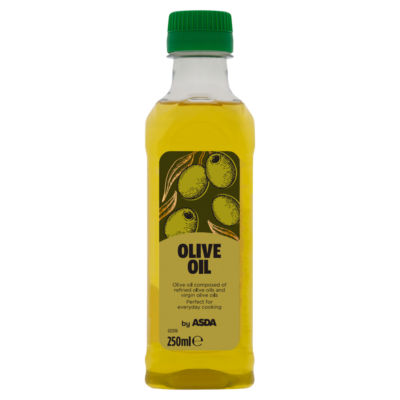 ASDA olive oil 250ml, imported from the UK