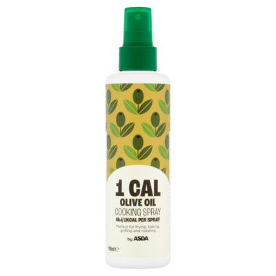 ASDA 1 Cal olive oil cooking spray 190ml - British product