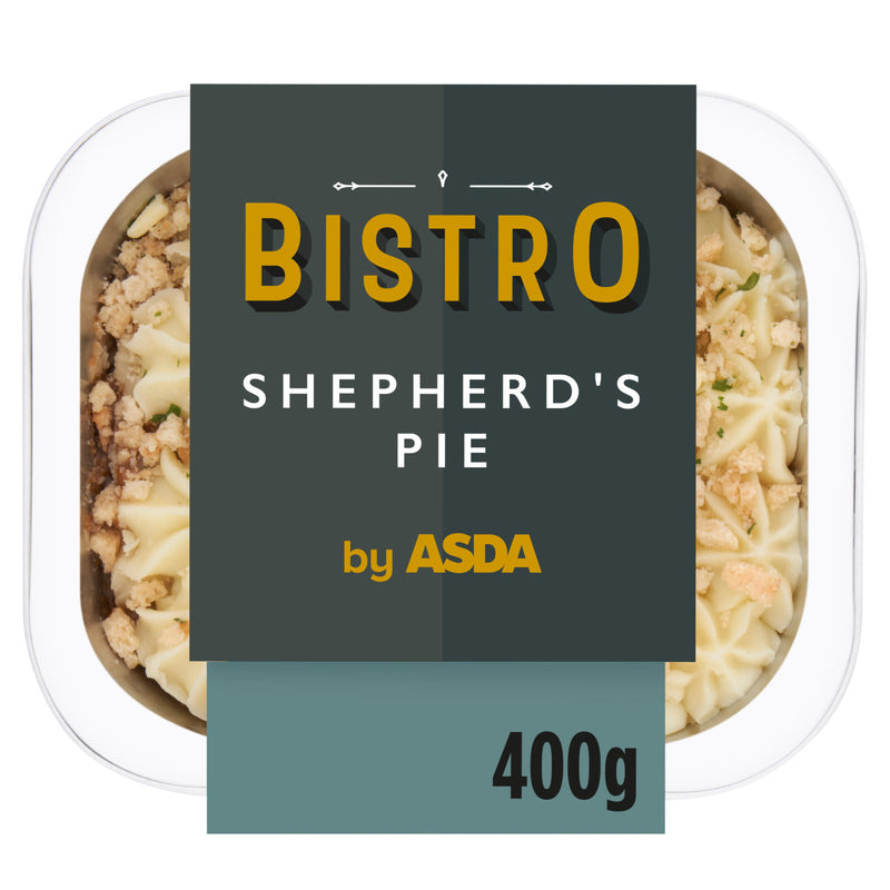 ASDA Bistro Shepherd's Pie 400g chilled meal (British brand)