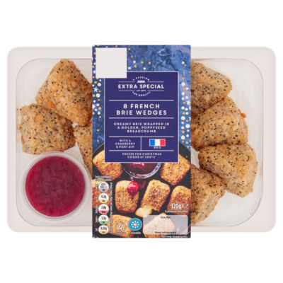 ASDA Extra Special French Brie Wedges - British product
