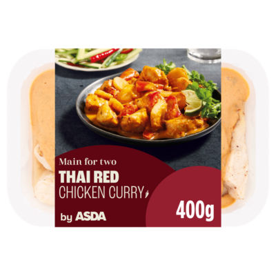 ASDA Main for Two Thai Red Chicken Curry 400g - British product