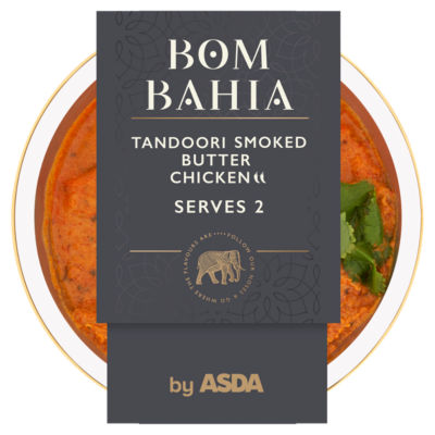 ASDA Tandoori Smoked Butter Chicken Indian Ready Meal 400g