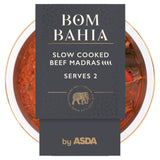 Bom Bahia ASDA Slow Cooked Beef Madras Indian Ready Meal 400g