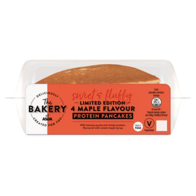 ASDA limited edition protein pancakes 4 pack - British product