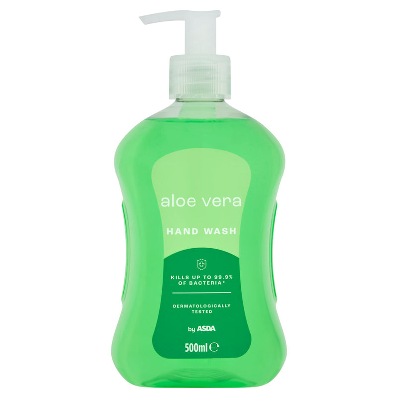 ASDA aloe vera care hand wash 500ml - British product