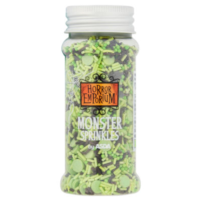 ASDA Monster Sprinkles sugar decorations 70g (British brand)