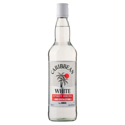 ASDA Caribbean white spirit drink 70cl, UK version