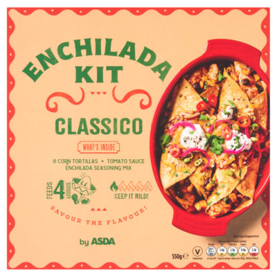 ASDA Classico Enchilada Kit 550g - British product