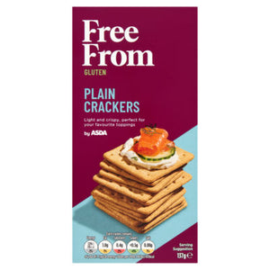 ASDA Free From Plain Crackers 137g