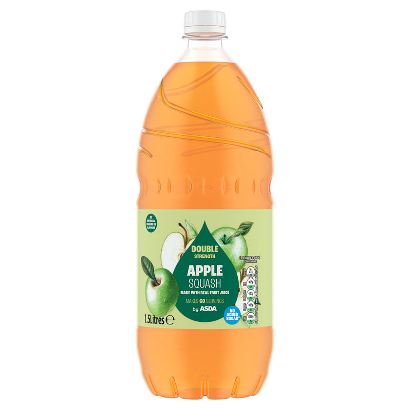 ASDA apple squash concentrate 1.5L - British product