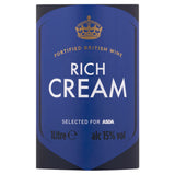 ASDA Rich Cream fortified wine 1 litre - British product