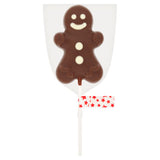 Asda gingerbread milk chocolate lollipop with white chocolate 30g, UK version