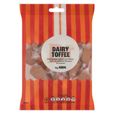 ASDA Dairy Toffee 180g - British product