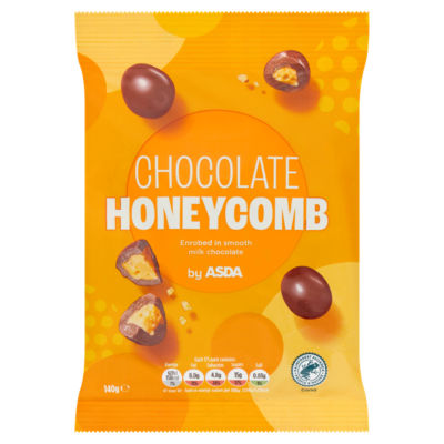 ASDA Chocolate Honeycomb 140g (British brand)
