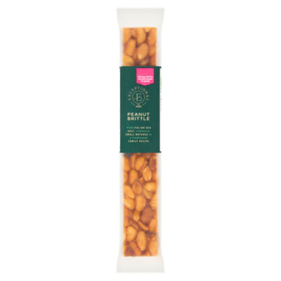 ASDA Exceptional peanut brittle 100g with sea salt (British brand)