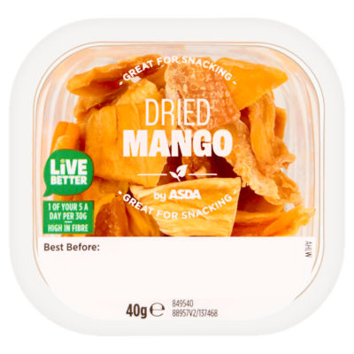 ASDA Dried Mango 40g - British product
