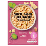 ASDA cheese bacon leek pasta and sauce mix 110g, imported from the UK