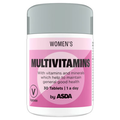 ASDA Women's Multivitamin supplement 30 tablets - British product