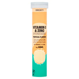 ASDA effervescent supplement tropical flavour 20 tablets, imported from the UK