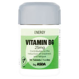ASDA ASDA Energy Vitamin B6 Tablets 90 Pack- Buy online at McGrocer
