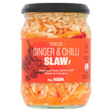ASDA pickled ginger red chilli slaw 340g - British product