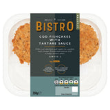 ASDA Cod Fishcakes with Tartare Sauce 250g - British product